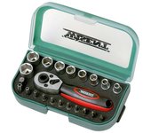 Wisent Set de llaves de vaso WPL 22 (22 pzs., Tamaño de accionamiento: ¼″)