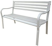 Sunfun Banco de jardín Jana (128 cm, Gris)