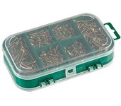Stabilit Surtido de tornillos multiuso (360 pzs., Ranura en forma de cruz Pozidriv, Caja de plástico)
