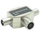 Metronic Distribuidor TV 9.52 T 2M/1H (Tipo de conexión: Macho - Hembra, Frecuencia: 40 - 860 MHz)