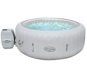 Bestway Lay-Z-Spa Hidromasaje móvil AirJet Paris (Ø x Al: 196 x 66 cm, Blanco, 806 l)
