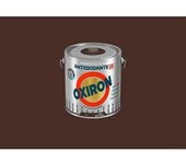 Oxiron Esmalte para metal Antioxidante Eco (Tabaco, 2,5 l, Brillante)