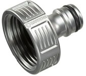 Gardena Conector para grifo de riego Premium (Tamaño de rosca llave de agua: 33,3 mm (G 1))