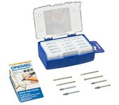 Dremel Juego para grabar vidrio 682 (8 pzs., Diámetro vástago: 3,2 mm)
