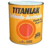 Titan Titanlak Esmalte de color (Negro, Satinado, 375 ml)