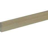 Profiles and more Listón rectangular (100 cm x 40 mm x 13 mm, Abeto rojo/pino)