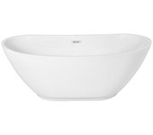 Camargue Bañera independiente Phoenix (L x An: 180 x 86 cm, Acrílico sanitario, Blanco)