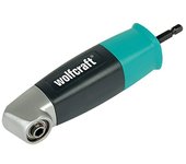 Wolfcraft Atornillador angular (Diámetro vástago: ¼'' Hex, Número de revoluciones máx.: 400 r.p.m.)