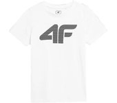 Camiseta 4f blanco niño