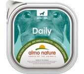 Almo Nature Daily comida húmeda para perros 9 x 300 g - Pavo y calabacín