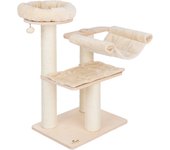Rascador Natural Paradise Amaryllis S para gatos - Crema