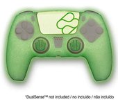 FRTEC - Protector de Silicona Glow In The Dark + Grips + Pegatina Touchpad, para mando Playstation 5