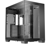 Antec Compatible con C8, RTX 40, diseño de Doble cámara, diseño sin Herramientas, Tipo C, Soporte de radiador de 360 mm, Paneles Frontales y Laterales de Vidrio Templado sin Costuras, Carcasa de PC
