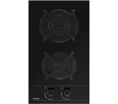 Placa Modular Gas Natural - Teka GBC 32000, 2 zonas, Cristal Negro
