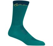 Calcetines GIRO Comp Racer High Rise turquesa