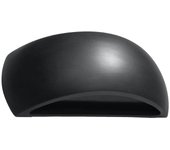 Aplique de cerámica pontius negro g9