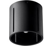 Aplique de techo inez negro g9