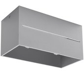 Aplique de techo lobo 2 gris g9