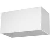 Aplique de pared quad maxi blanco g9