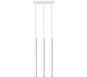 Lámpara de techo pastelo 3 blanca g9