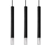 Lámpara de techo wezyr 3 negra g9