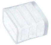 Tapa final para tira led 220v - 12mm