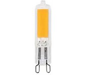 Bombilla g9 cob 10w 360º blanco cálido