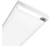 Kit marco blanco para instalar panel led 30x120cm en superficie altura 68mm