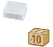 10x tapones de silicona 12mm para tira led