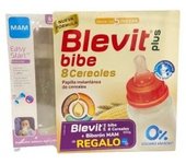 Blevit Bibe 8 Cereales 600 Gramos + Biberon Mam Baby Regalo