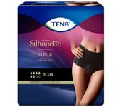 Tena Silhouette cintura alta negro Talla G 9 unidades