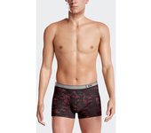 IBYIMPETUS Boxer de hombre estampado en Lyocell BURDEOS (M)