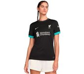 Nike - Camiseta oficial Liverpool FC Segunda Equipación 2024-2025 Mujer, Mujer, Night Forest-Anthracite-Washed Teal-Sail, XL