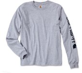 Carhartt Logo Longsleeve - Gris (XL)