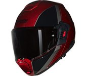 Nolan N120-1 Verniciatura Speciale N-Com Casco - Negro Rojo (L)