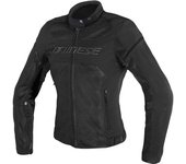 Dainese Air Frame D1 Tex Chaqueta textil para motocicletas de señoras - Negro (42)