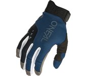 Oneal Revolution Guantes de motocross - Negro Azul (2XL)