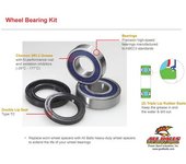 All Balls TODOS LOS BOLAS Kit de rodamientos de ruedas 25-1628 -