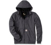 Carhartt Wind Fighter Zip Sudadera con capucha - Gris (2XL)