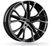 Llanta Gmp Gunner 8,5x19 5x112 Et20 66.5 Hyper Black