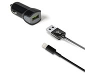 Celly CCUSBLIGHT cargador de dispositivo móvil Universal Negro Encendedor de cigarrillos Auto