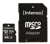 3433490 memoria flash 64 GB MicroSDXC UHS-I Clase 10, Tarjeta de memoria