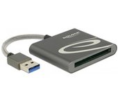 91525 lector de tarjeta USB 3.2 Gen 1 (3.1 Gen 1) Gris, Lector de tarjetas