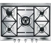 Smeg SR275XGH2 Placa de Gas 5 Zonas Plata