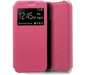 Cool Funda Flip Cover Liso Rosa para Oppo A52 / A72 / A92