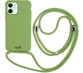 Cool Funda Cordón Liso Pistacho para iPhone 12/12 Pro