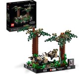 Lego Star Wars Diorama: Duelo de Speeders en Endor
