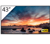 sony monitor profesional bravia 43  led 4k   hdr   440cd m2   solo horizontal   tv tuner   control i