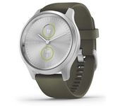 smartwatch garmin vivomove 3 style silver-moss green