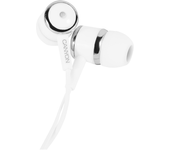 auriculares canyon , microfono en linia, enchufe de 3,5mm, blanco